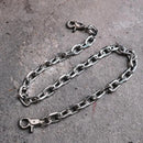 Moda punk hip-hop corrente para calças cintura corrente acessórios calças corrente mulheres homens metal calça corrente em jeans gadgets para homem