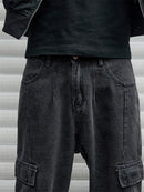 Y2k novos jeans baggy masculino hip hop harajuku calças de perna larga calças jeans masculinas streetwear coreano calças de carga oversize