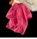 Qualidade oversized ácido lavado y2k t camisa masculina vintage camisetas streetwear lavagem mineral camisetas menino solto marca de luxo topos