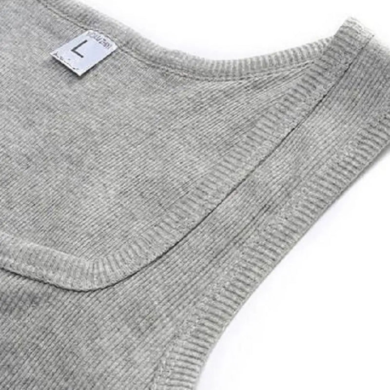 Venda quente verão roupas masculinas mulheres básicas elásticas regata de algodão puro sem mangas camiseta masculina musculação fitness