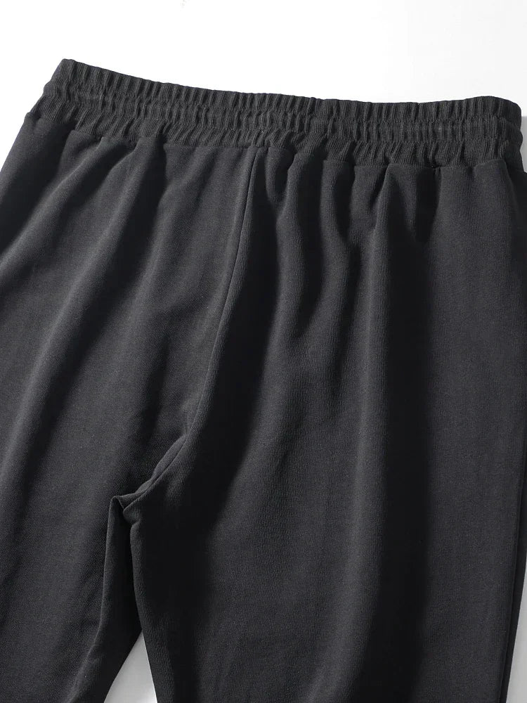 Americano retro hip-hop pop solto leggings masculino y2k novo harajuku gótico casual coringa calças de fitness jogging calças street wear