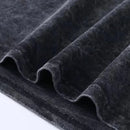 Camiseta punk vintage com lavagem solta, gráficos góticos, neutros, rua, moda antiga, masculina e feminina, casual