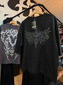 American street hip-hop retro listrado moda solta camiseta masculina verão novo harajuku y2k casual punk de manga curta feminino