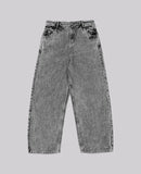 90s retro rua bordado jeans masculino r & b cor sólida solta calças retas feminino y2k harajuku hip hop estilo punk jeans masculino
