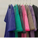 Qualidade oversized ácido lavado y2k t camisa masculina vintage camisetas streetwear lavagem mineral camisetas menino solto marca de luxo topos