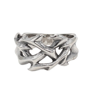 Anel Punk Coroa de Espinhos